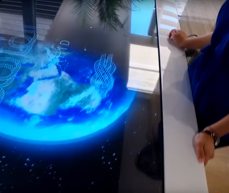V-EAGLE PROTOTYPE – 4K MULTITOUCH TABLE